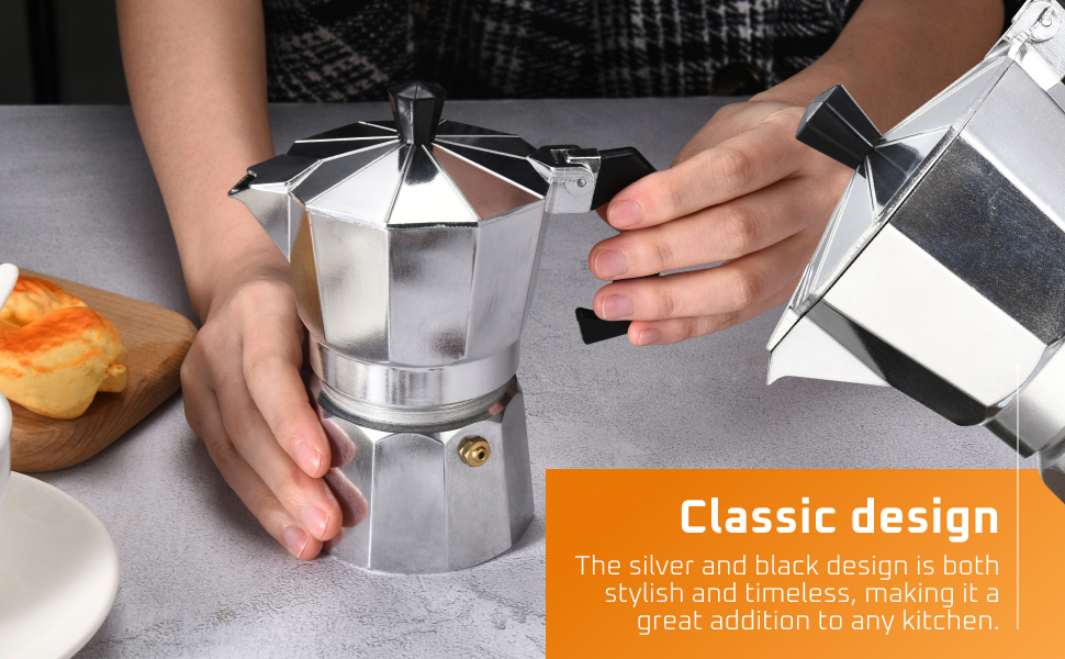 Bruntmor Espresso Coffee Maker Manual Espresso Coffee