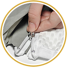 Inflatable Bed Rail for Toddlers 2 Pack - Portable Travel Bed Bumpers for Kids