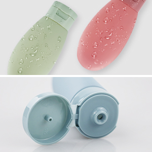 Nibbler Travel Bottles for Toiletries, eakproof Mini Travel Essentials -60ml (Style 1)
