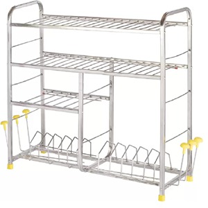 kitchen steel rack stand