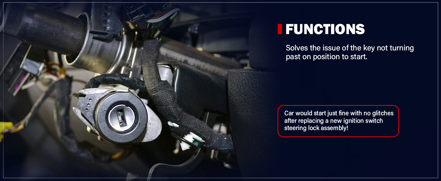 Order a new ignition lock kit from Yinlowa, less hassle when fixing the vehicle by yourself !