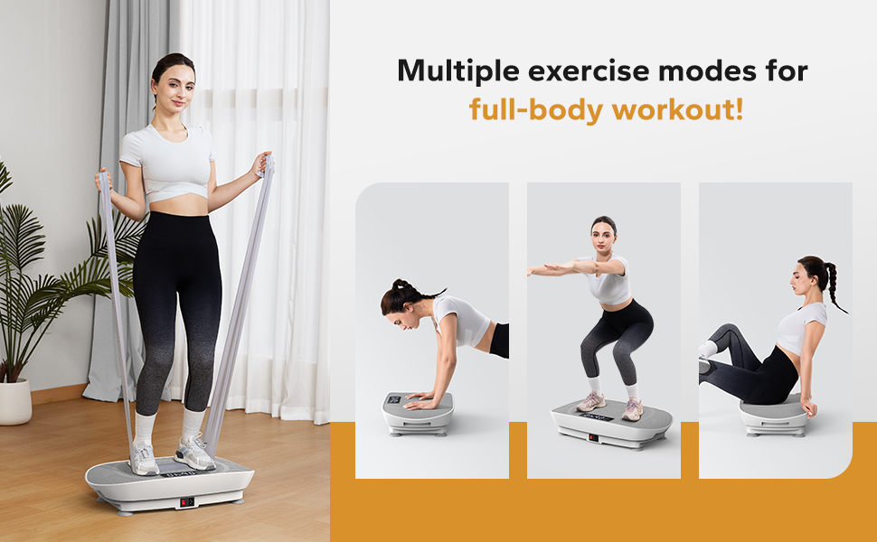 Amazon.com : MERACH Viration Platform Exercise Machine for Home, Whole ...