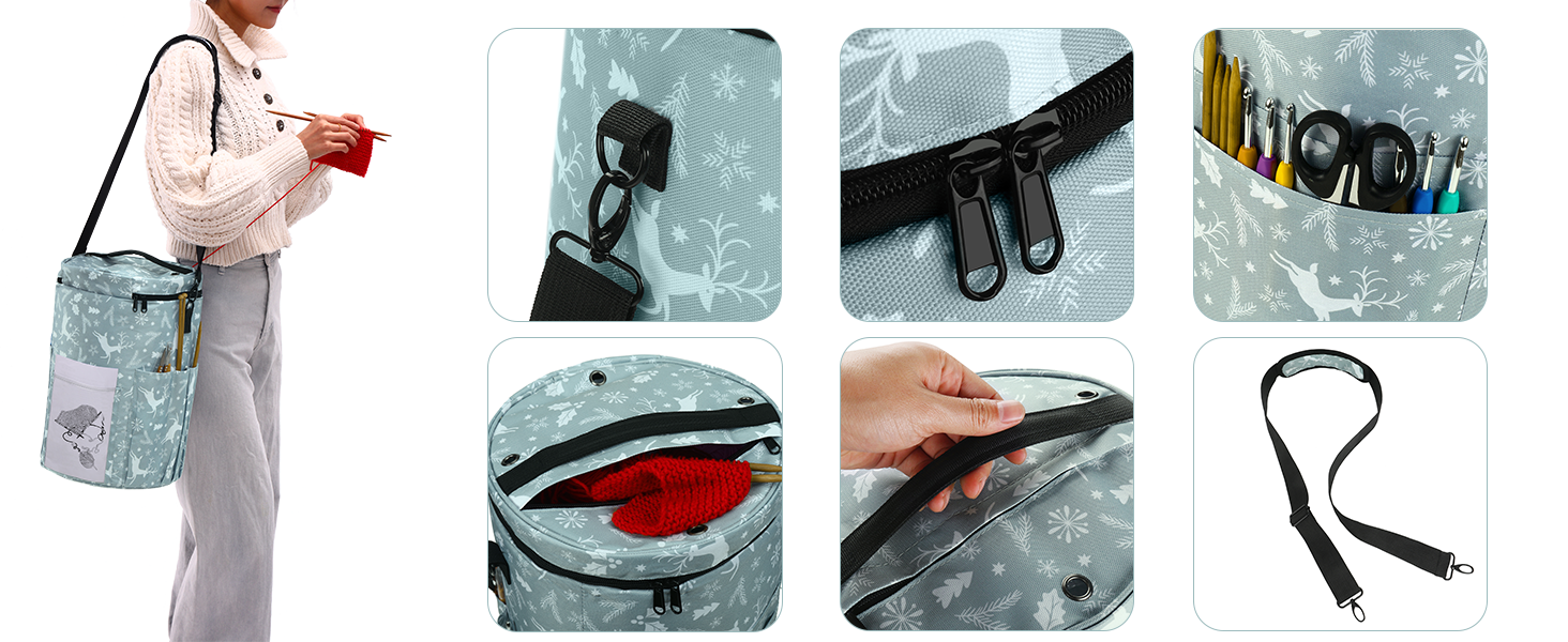 yarn bags for knitting