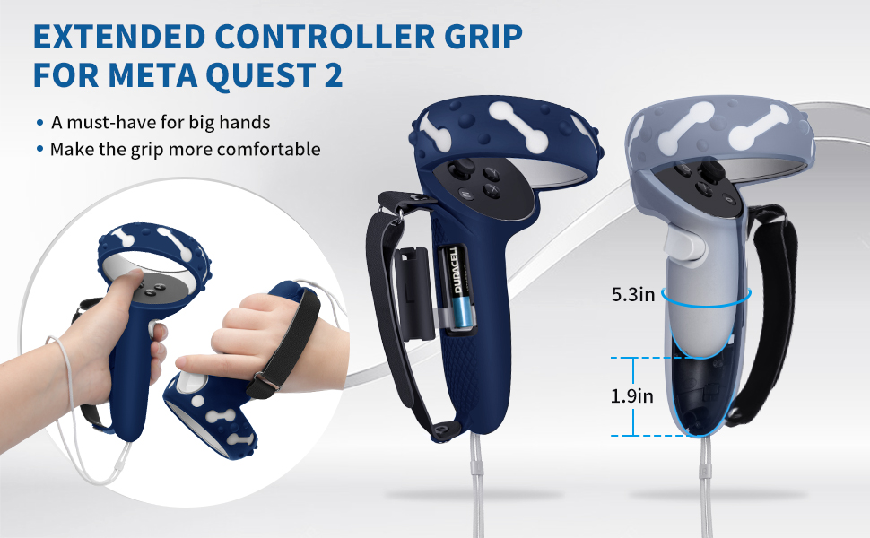 Grips Cover for Oculus/Meta Quest 2