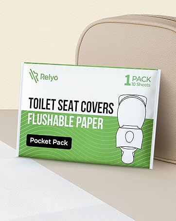 flushable toilet seat covers disposable for adults and kids