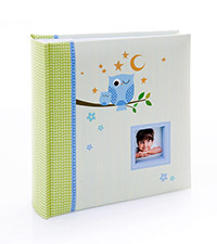 Kenro blue sleepy owl photo album