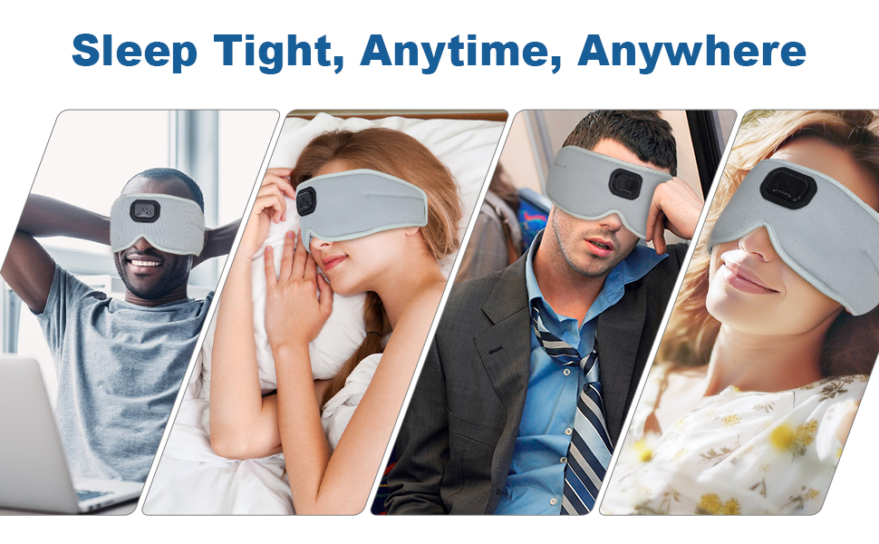 Bluetooth Sleep Headphones with HD Stereo Sound