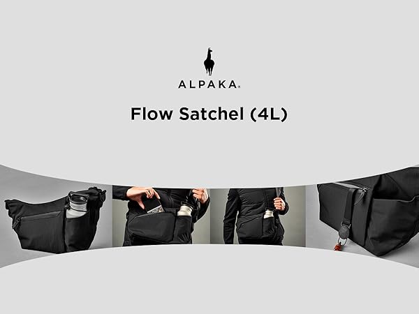 Amazon.com: ALPAKA Flow Satchel 4L - Premium EDC Crossbody