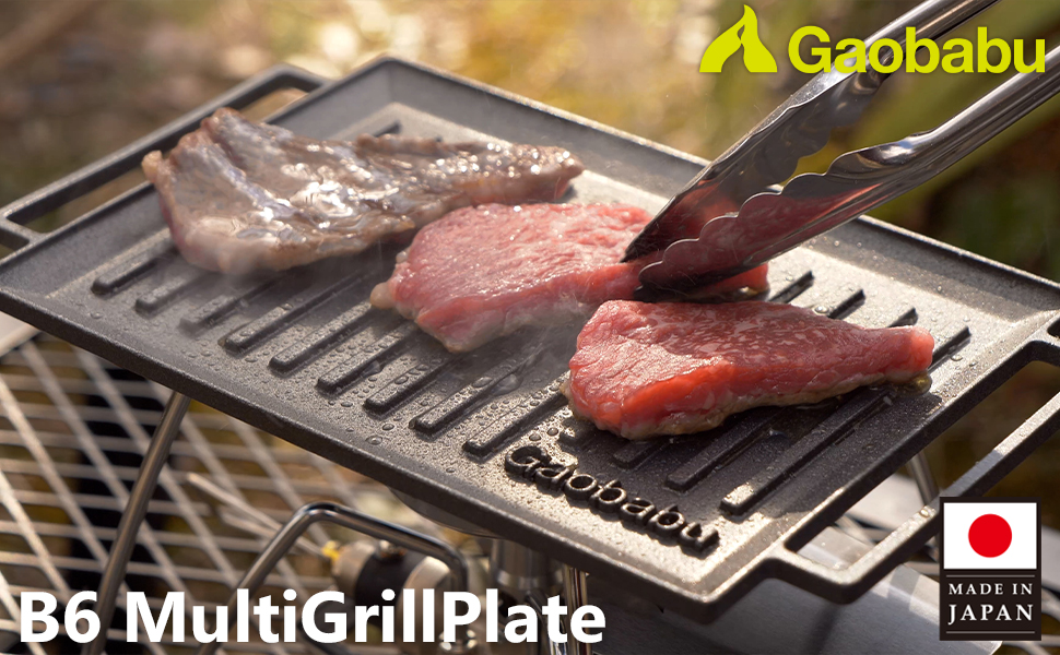 Amazon.com: Gaobabu B6 MultiGrillPlate made in Japan | Fits