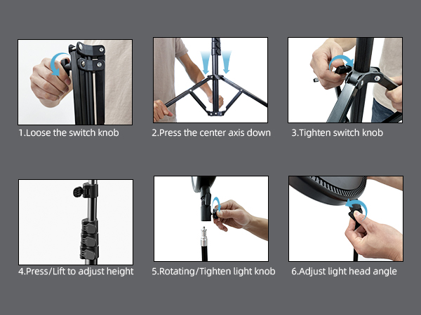 light for video recording