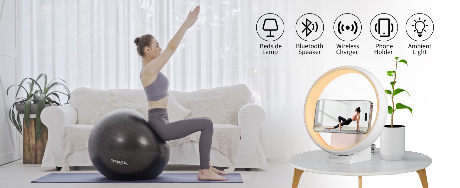  5 in 1 bedside lamp
