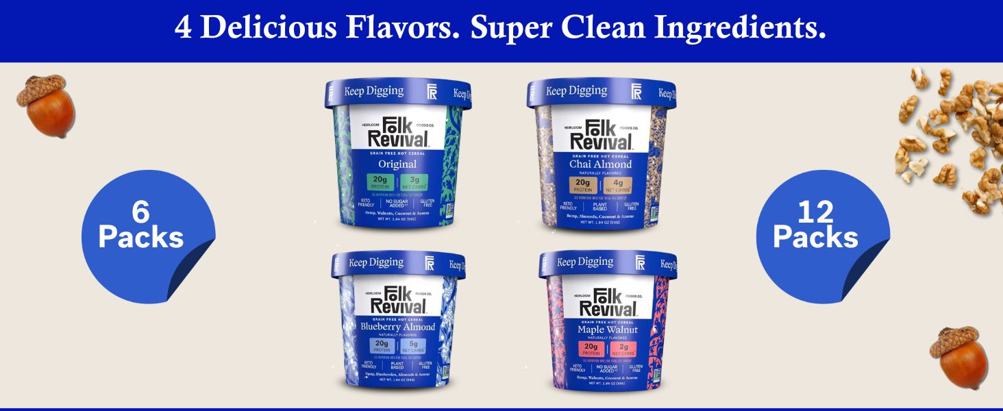 Folk Revival Oatmeal Cup