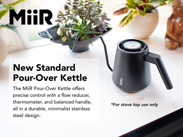 未使用 ミアー MiiR New Standard Pour-over Kettle New Standard Carafe 2点セット キャンプ ケトル アウトドア 未使用 ミアー MiiR New Standard Pour-over Kettle New