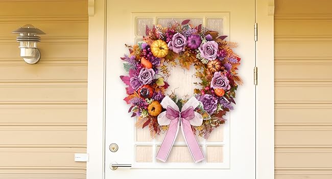 fall wreaths for front door