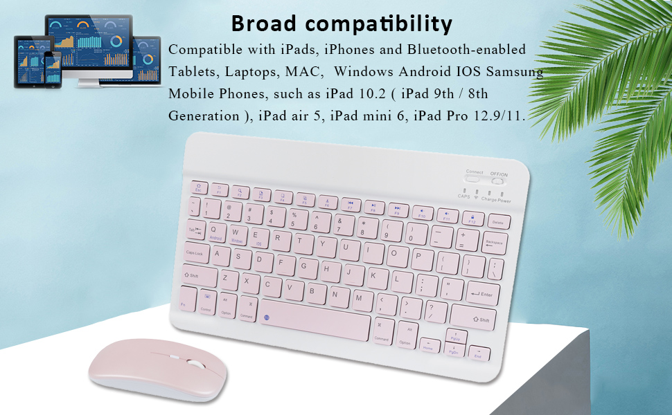 Wireless Keyboard and Mouse, UltraSlim Rechargeable