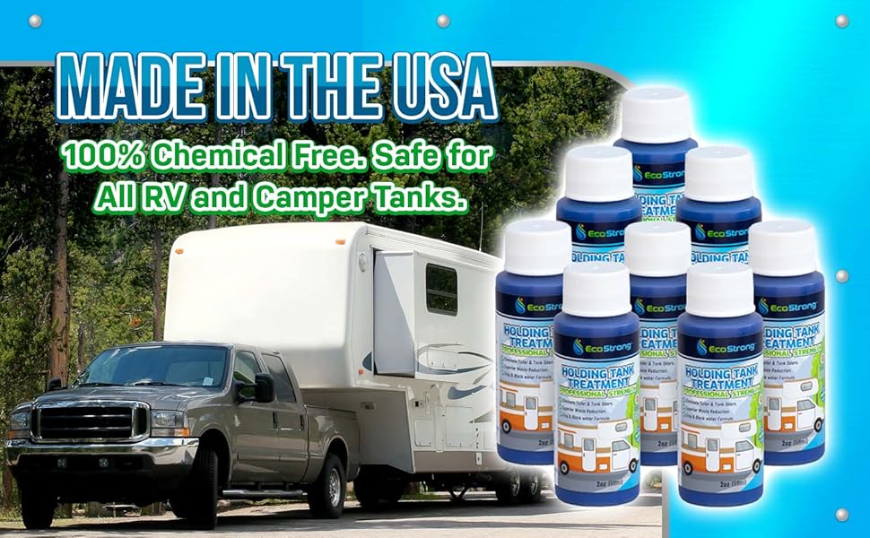 Eco Strong RV Toilet Treatment Black Holding Tank