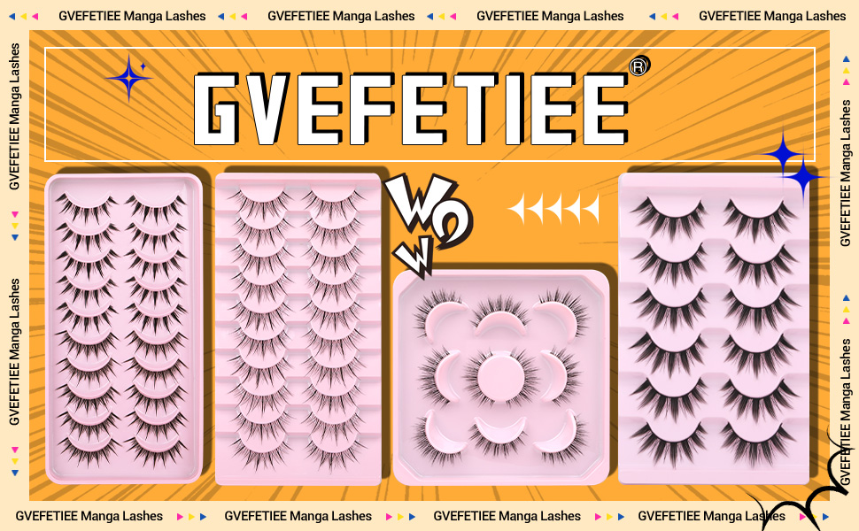 Anime Lashes,False Eyelashes