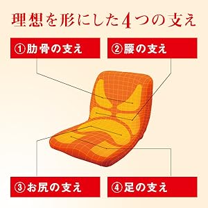 Amazon.co.jp: p!nto【正規品】 正しい姿勢の習慣用座布団