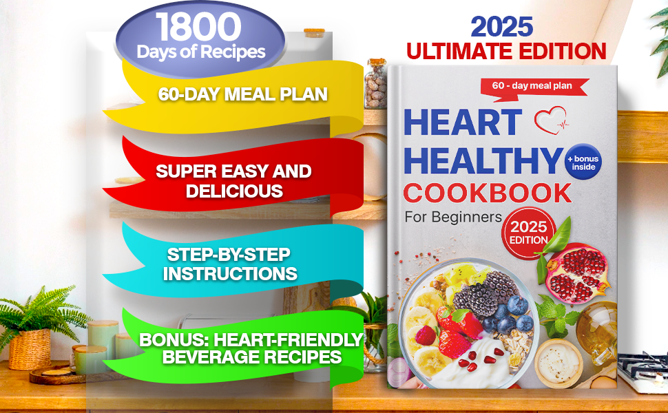Heart Healthy Cookbook for Beginners by Alison Grace