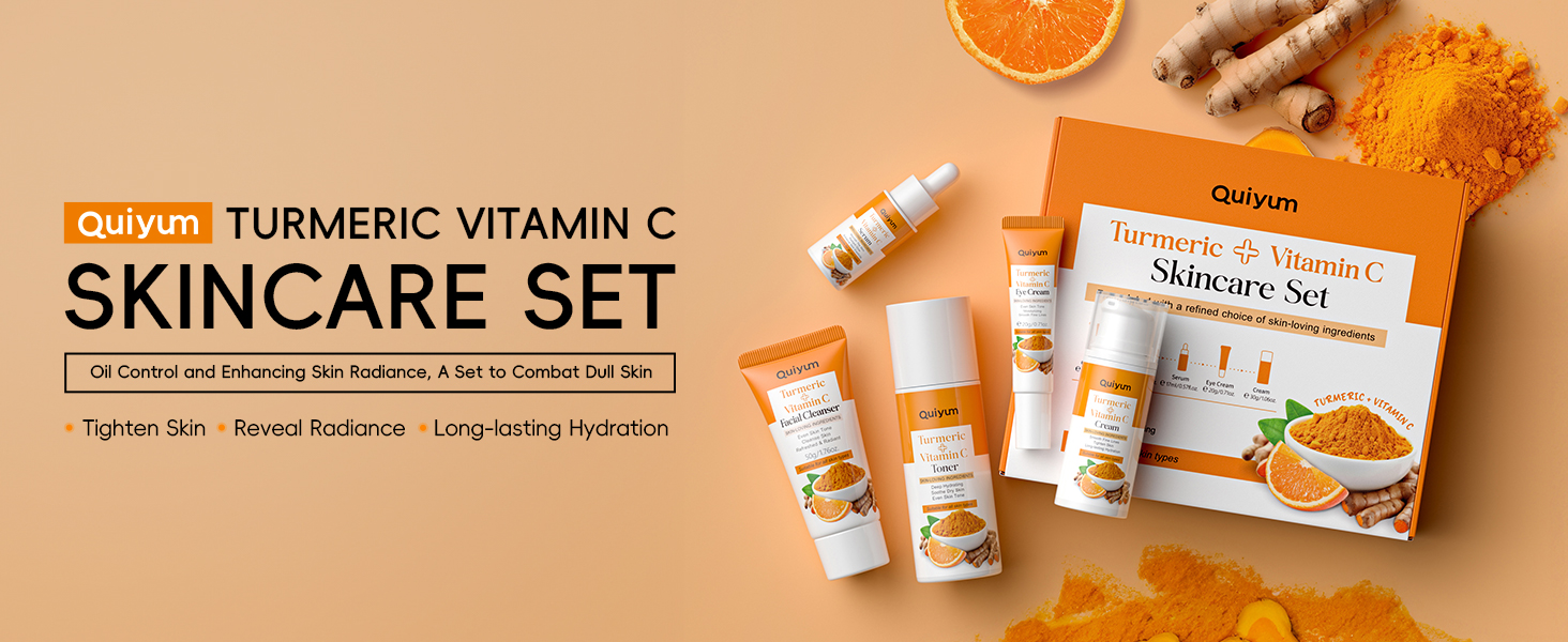 turmeric skincare set