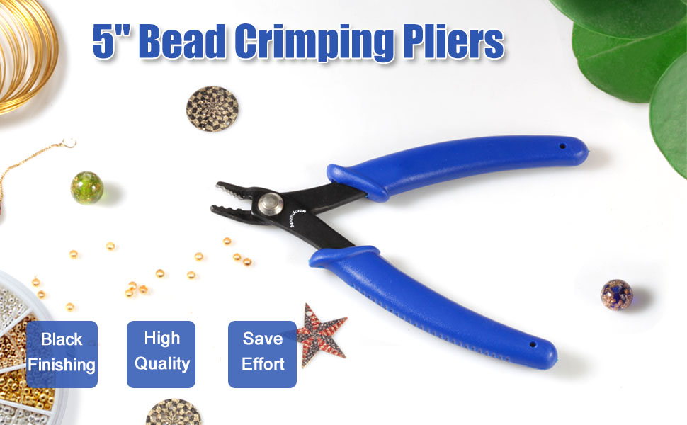 SPEEDWOX Bead Crimping Tool Pliers Bead Crimping Tool for Jewelry
