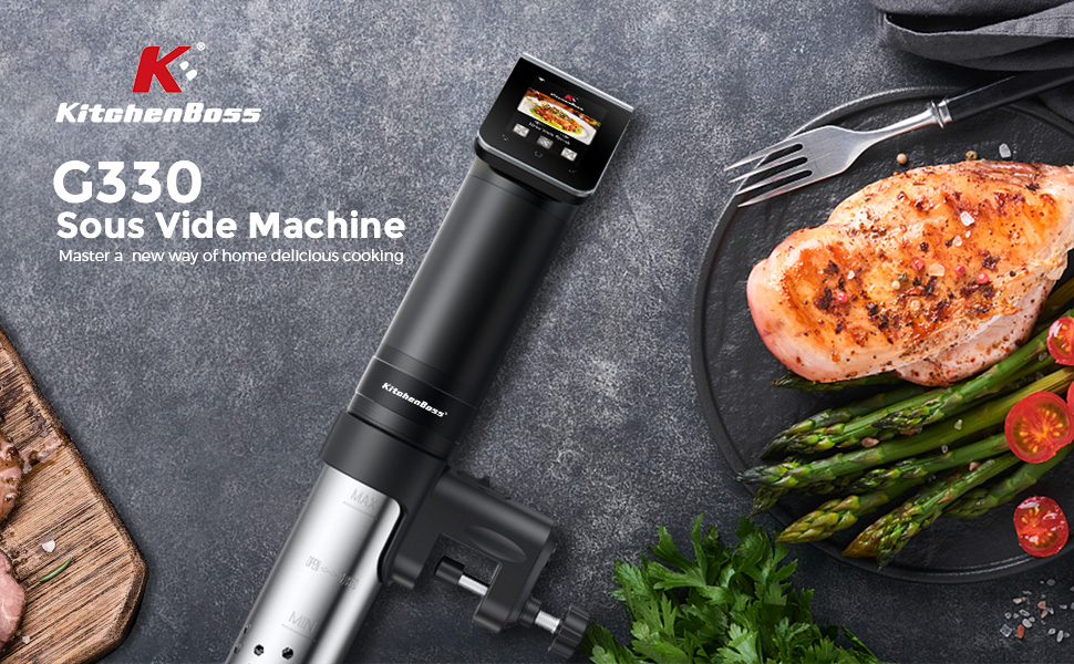 KitchenBoss WIFI Sous Vide Cooker 1100W Cuiseur Sous Vide Cooking