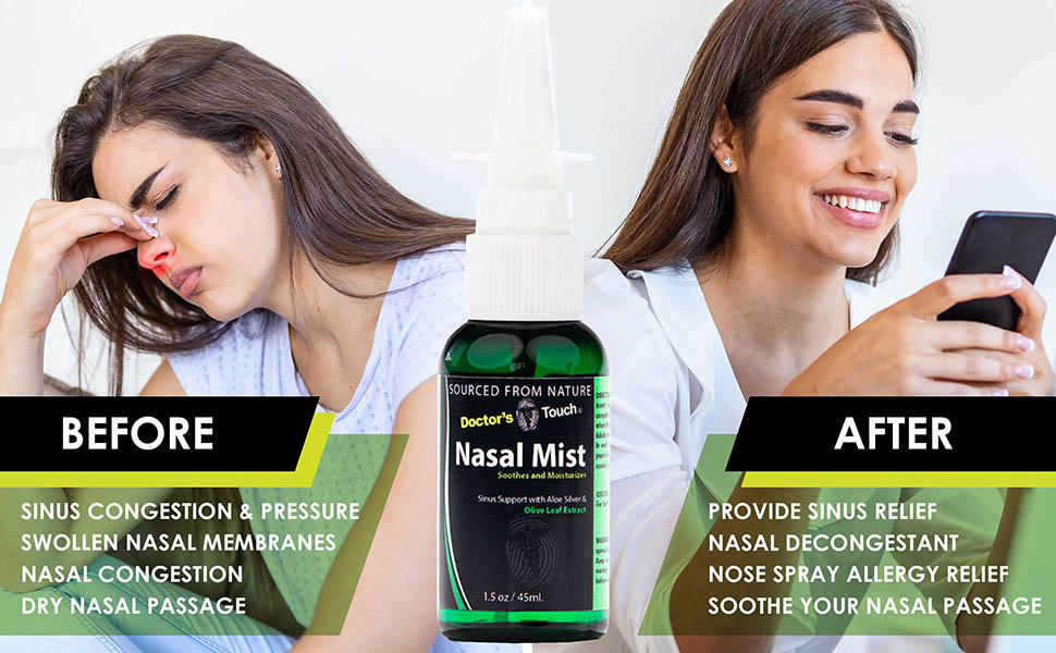 Doctors Touch Nasal Spray