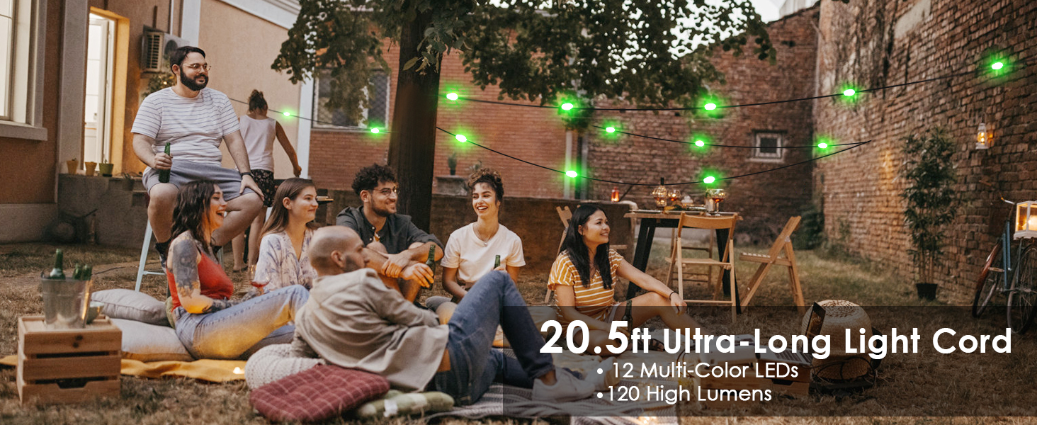 rechargeable string lights