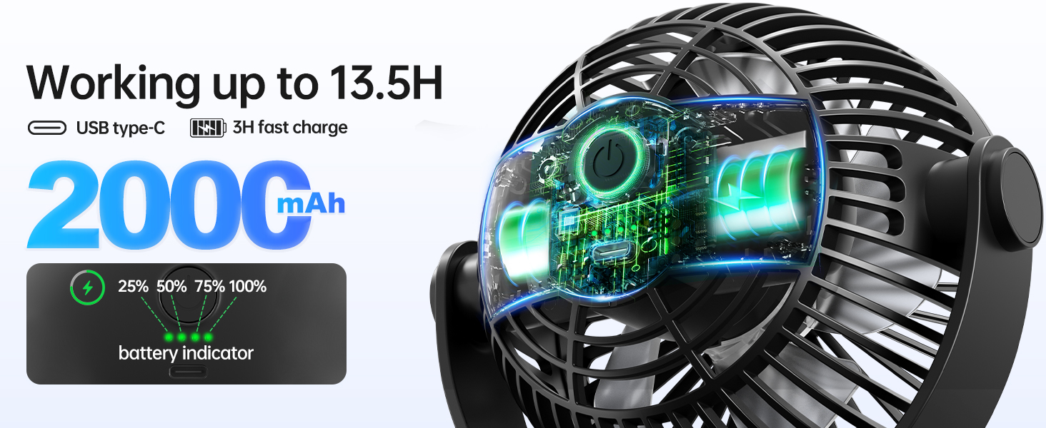 battery operated fan