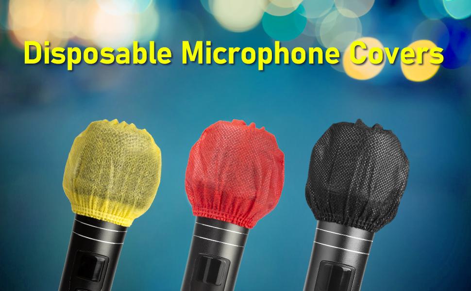 Microphone Cover 400pcs (200 pairs) Microphone Covers