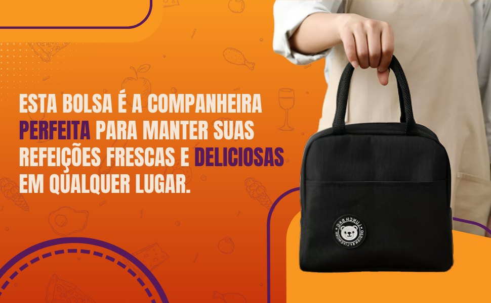 A COMPANHEIRA PERFEITA PARA MANTER REFEIÇÕES FRESCAS E DELICIOSAS