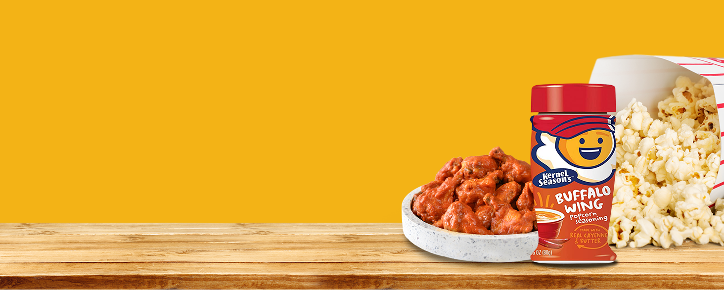 Mini Popcorn Seasoning Variety Pack. Includes 60.9 Oz of