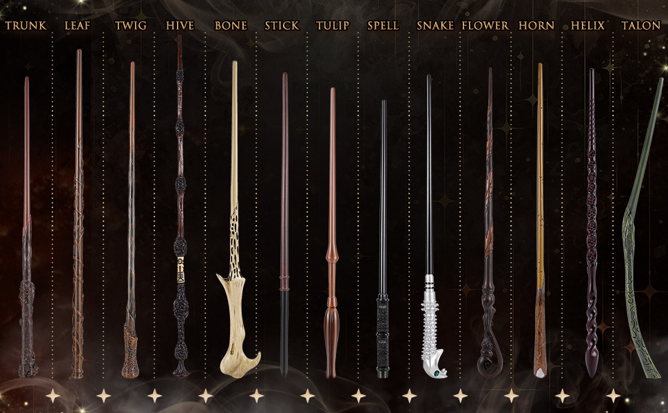 EZVYAO Wizard Wand Magic Witch Sorcerer Wands for Kids