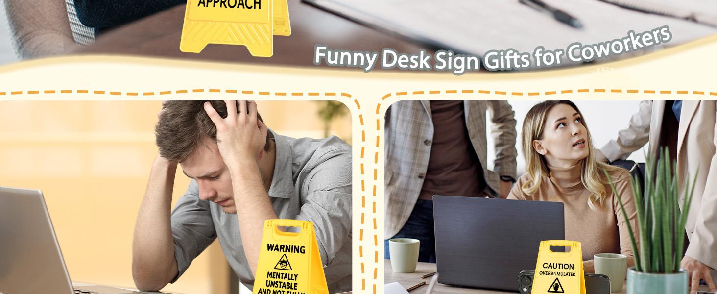Funny Office Desk Sign