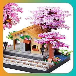 樱花车站特写图3
