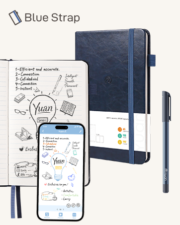 smart pen with notebook