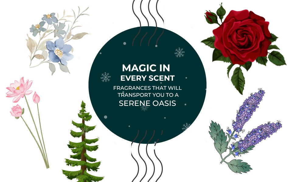 Folkulture Essential Oils for Diffuser Oil, Essential Oils Set of 3 Fragrance Oil