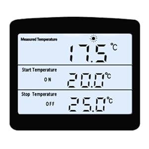 Digital Temperature Controller Thermostat Outlet Plug 120V Backlight Heating Cooling Control 110V