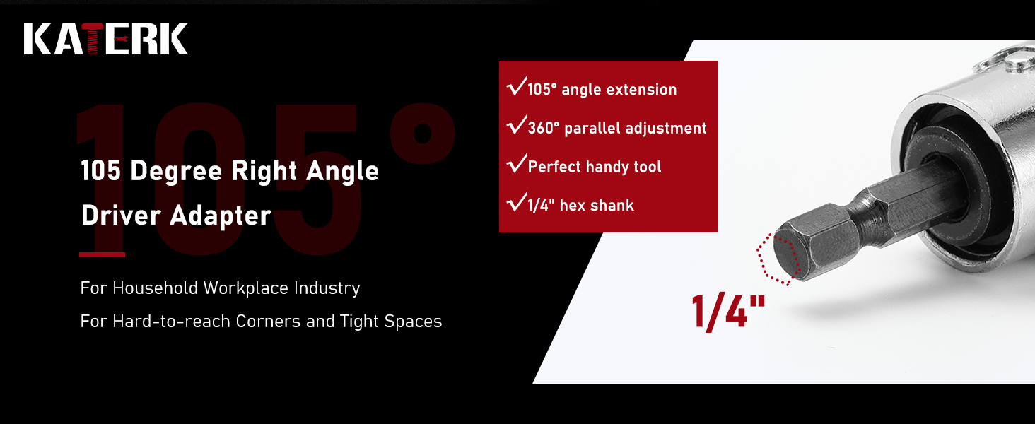 right angle drill attachment