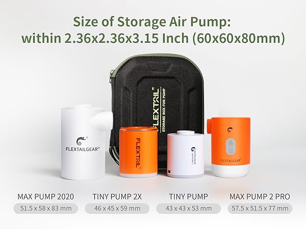 FLEXTAILGEAR MAX PUMP 3 ケース付き Amazon.com : FLEXTAILGEAR Portable Air Pump Case, Rigid