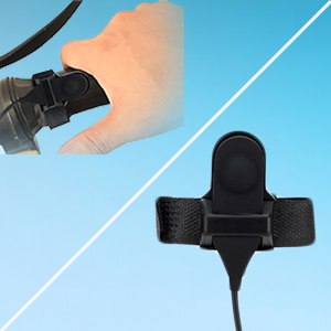 Walkie Talkie Earpiece with Finger PTT