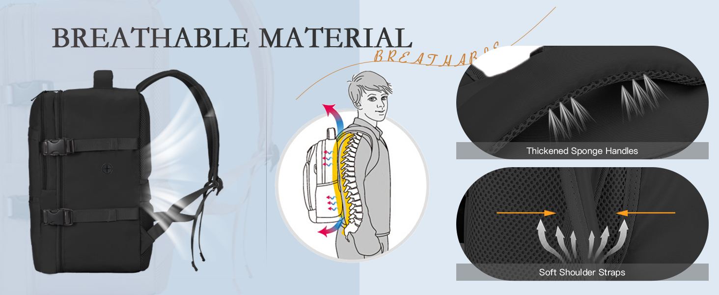 Sac a Dos Bagage Cabine 45x36x20 pour Easyjet