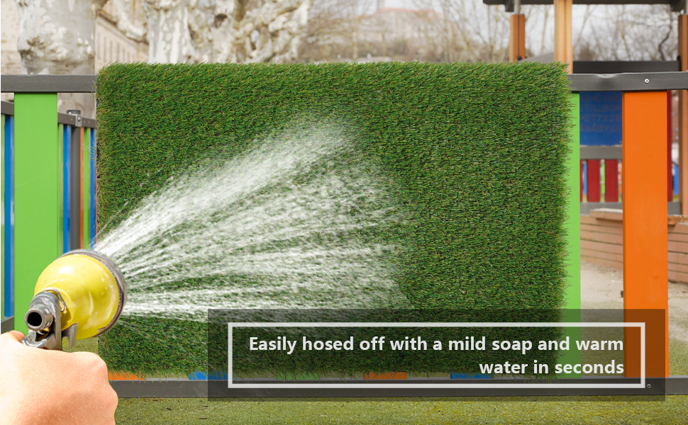 Houele Dog Grass Pee Pad 2 Pack Replacement Artificial Grass Turf 23.