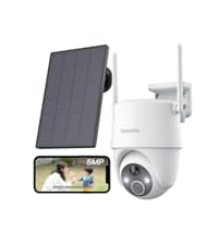 Topcony センサーライト付き 防犯カメラ ソーラーパネル