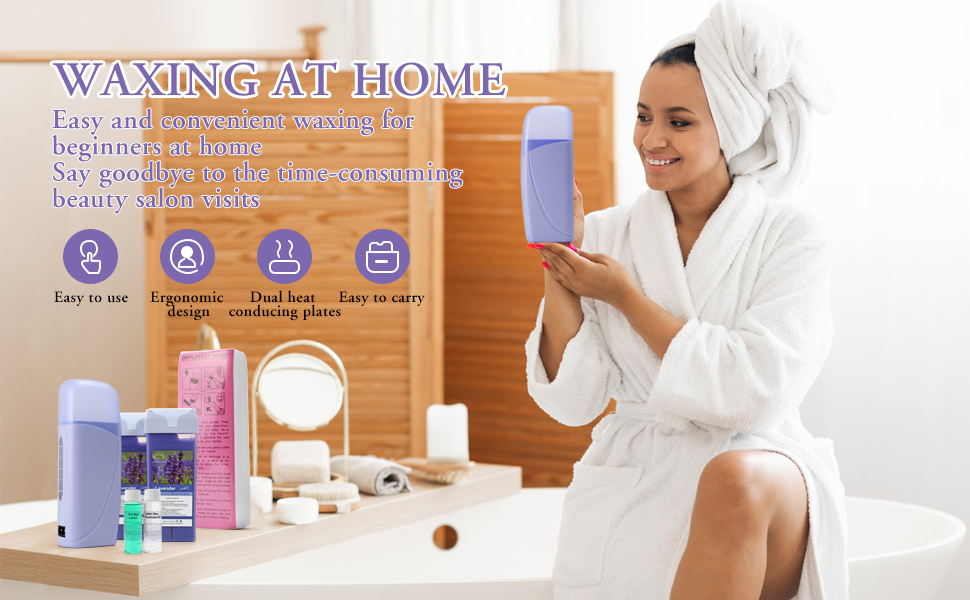 At Home waxing kit