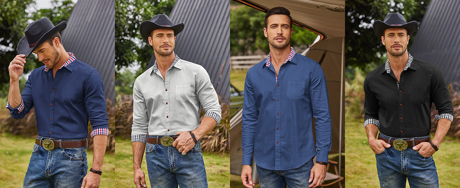 Men's Casual Dress Shirts