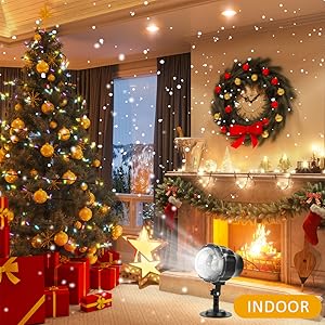 LED snowfall light - 04