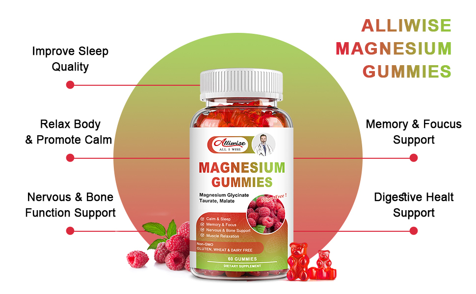 ALLIWISE  MAGNESIUM GUMMIES