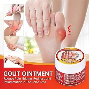 Gout Ointment Herbal Toe Knee Joint Pain Relief Massage Cream pain edema