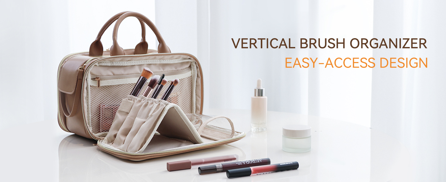 vertical brush holder